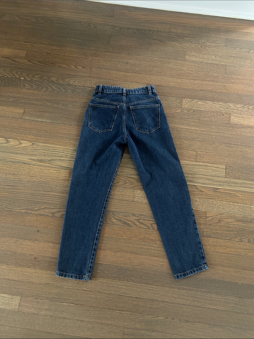 Cotton On Navy High-Rise Straight Jeans - Picture 4 of 5